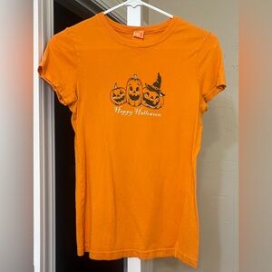 Orange Halloween Top-Small